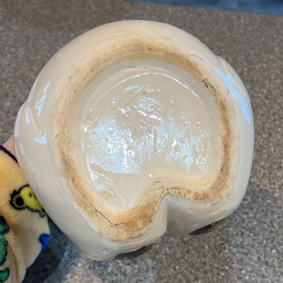 Vintage 1950s american bisque bear cookie jar - Picture 5 of 5